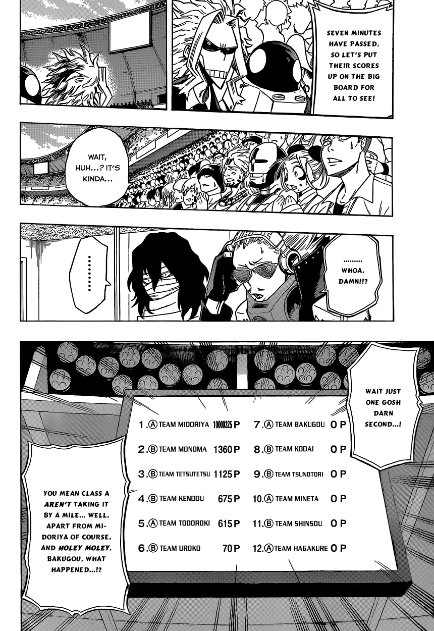 Boku no Hero Academia Chapter 28 page 18 - Chapter 28: Plans Upon Ploys Upon Plays