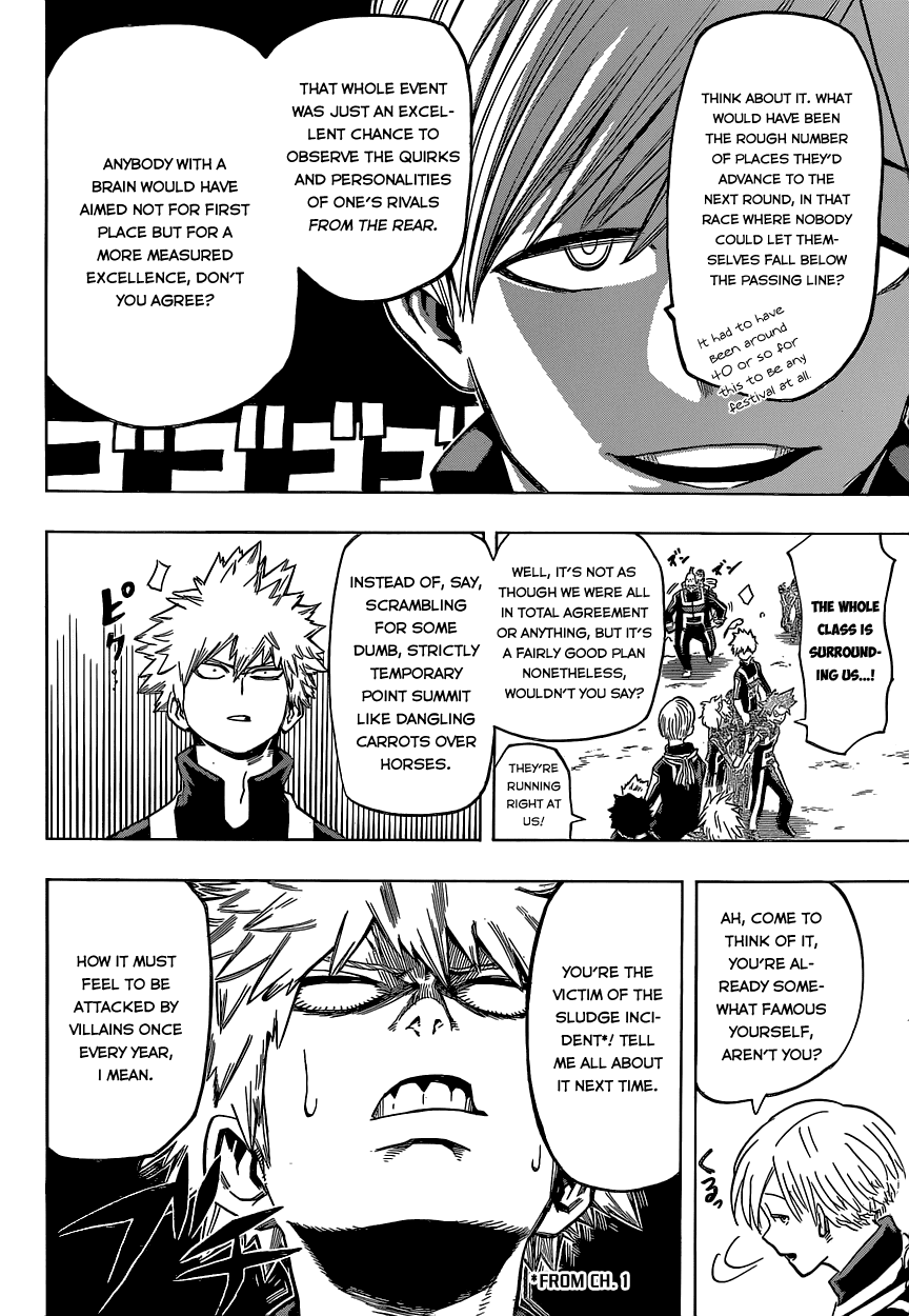 Boku no Hero Academia Chapter 28 page 20 - Chapter 28: Plans Upon Ploys Upon Plays