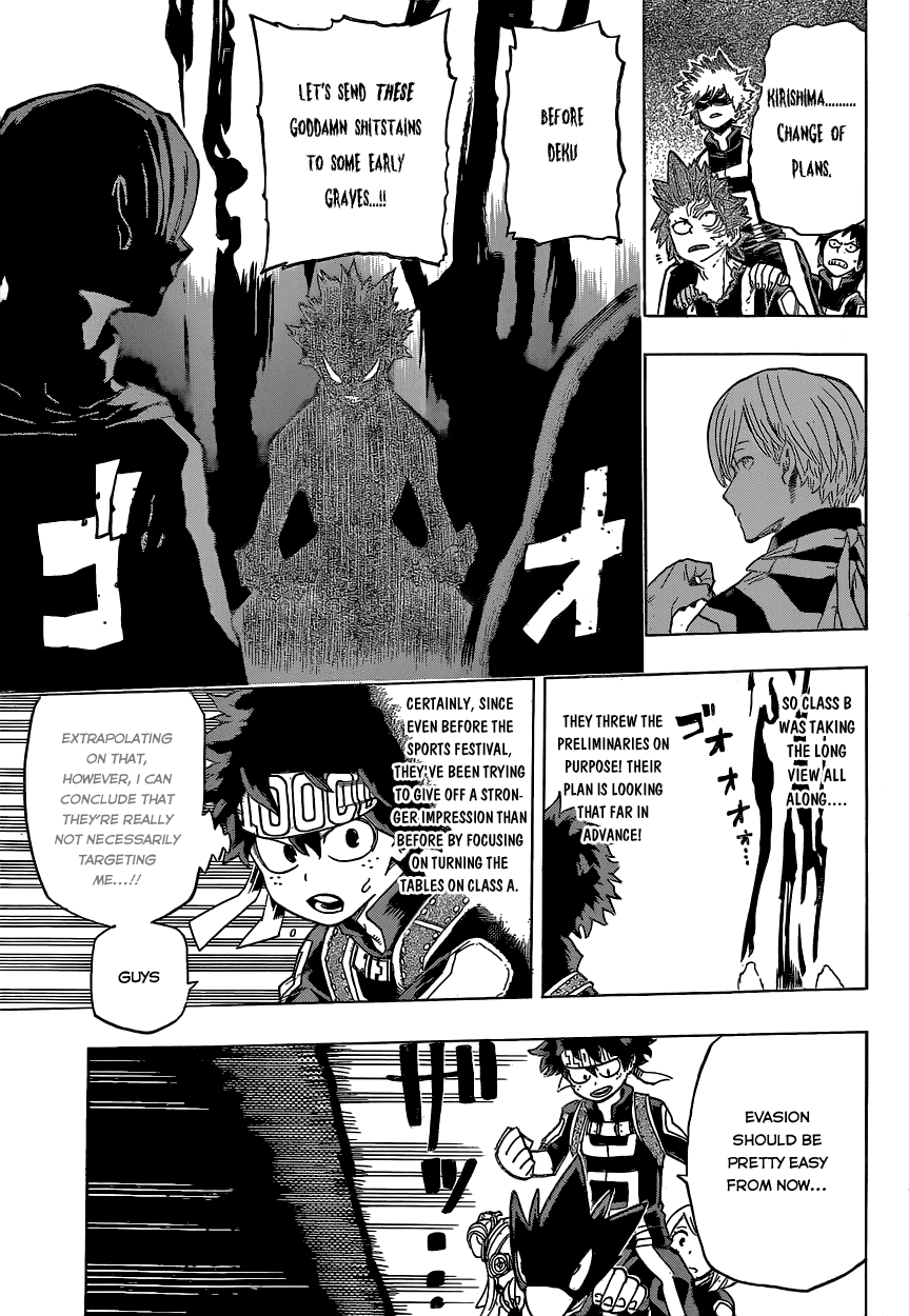 Boku no Hero Academia Chapter 28 page 21 - Chapter 28: Plans Upon Ploys Upon Plays