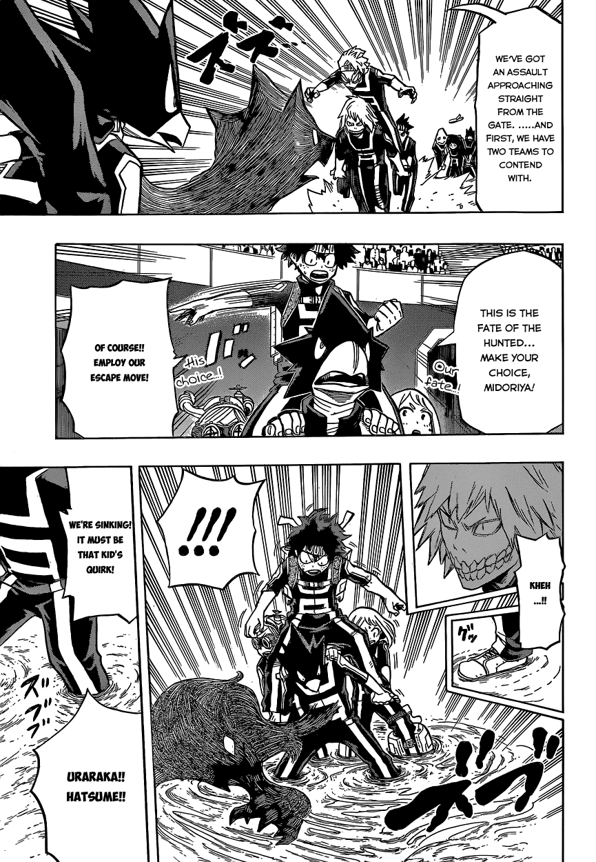 Boku no Hero Academia Chapter 28 page 9 - Chapter 28: Plans Upon Ploys Upon Plays