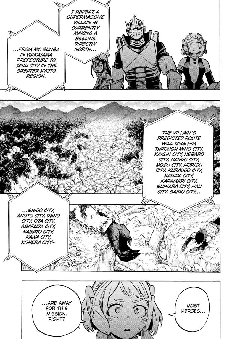 Boku no Hero Academia Chapter 282 page 14 - Chapter 282