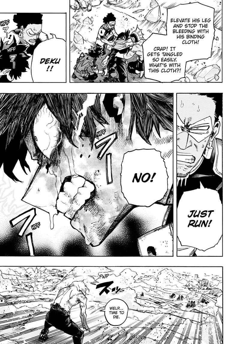 Boku no Hero Academia Chapter 283 page 11 - Chapter 283