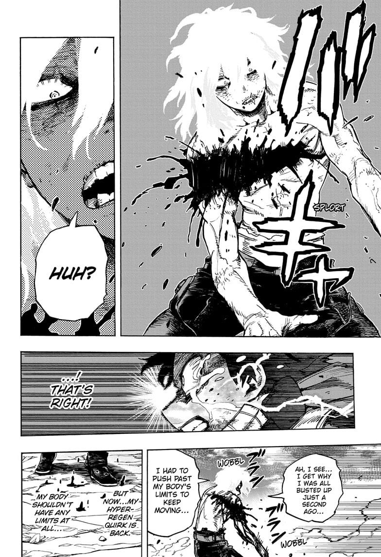 Boku no Hero Academia Chapter 283 page 12 - Chapter 283
