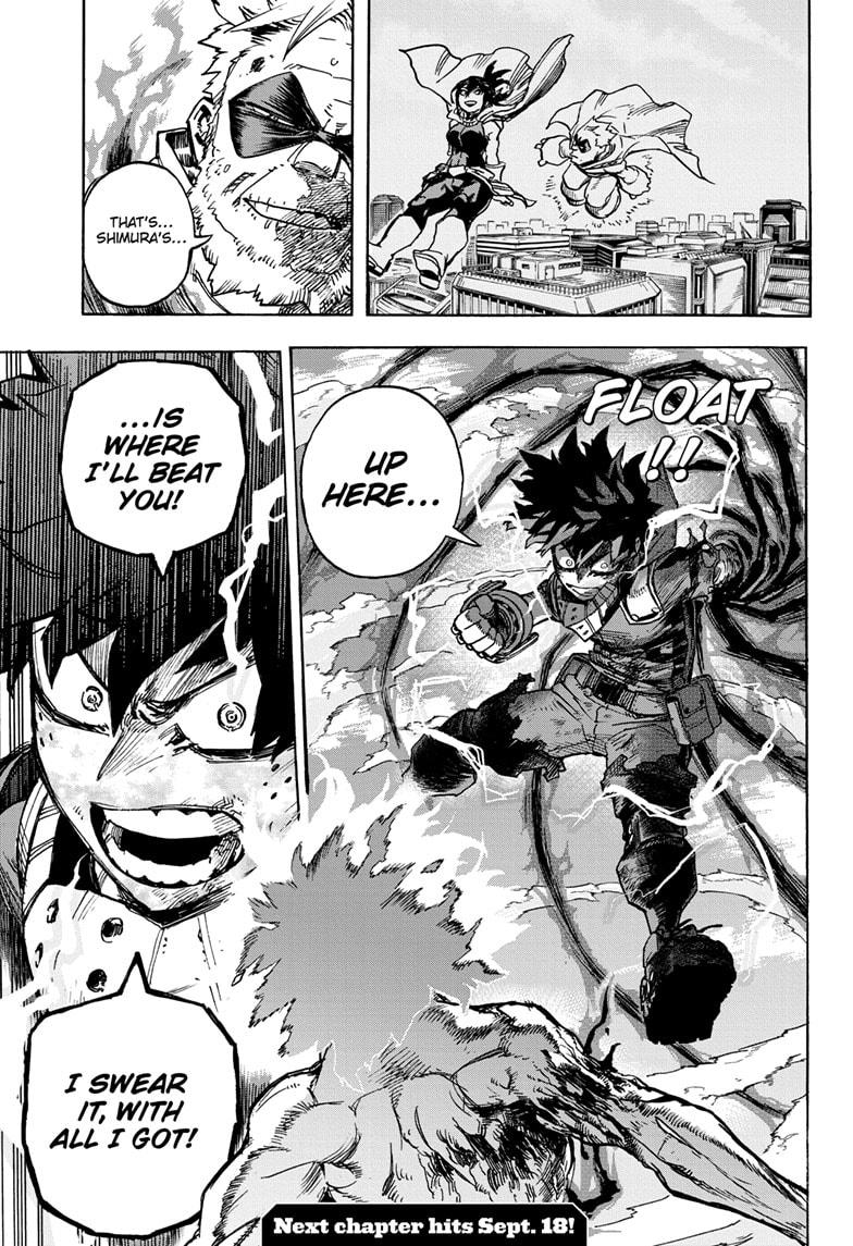 Boku no Hero Academia Chapter 283 page 17 - Chapter 283