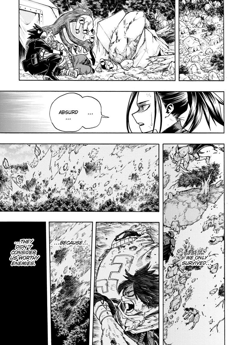 Boku no Hero Academia Chapter 283 page 3 - Chapter 283