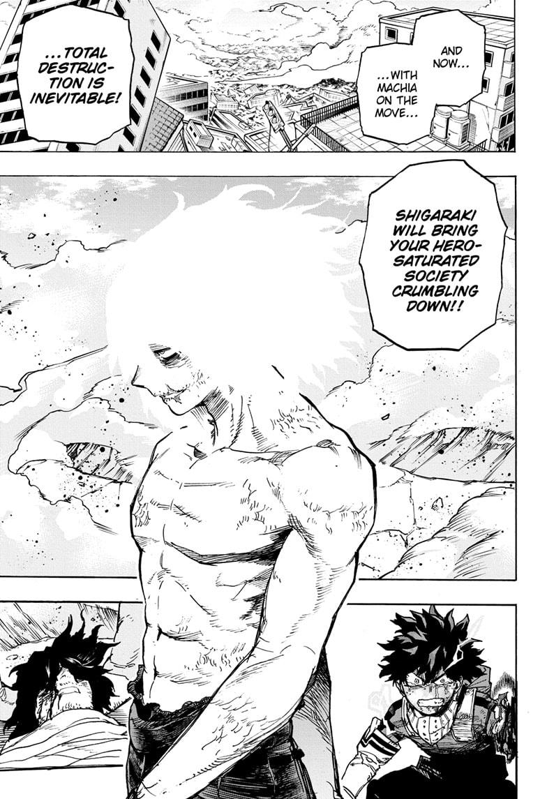 Boku no Hero Academia Chapter 283 page 9 - Chapter 283