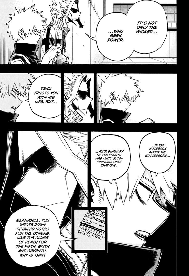 Boku no Hero Academia Chapter 284 page 9 - Chapter 284