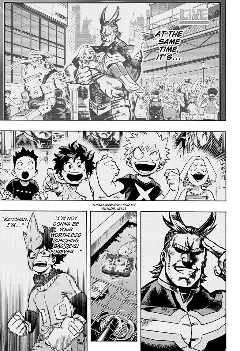 Boku no Hero Academia Chapter 285 page 9 - Chapter 285