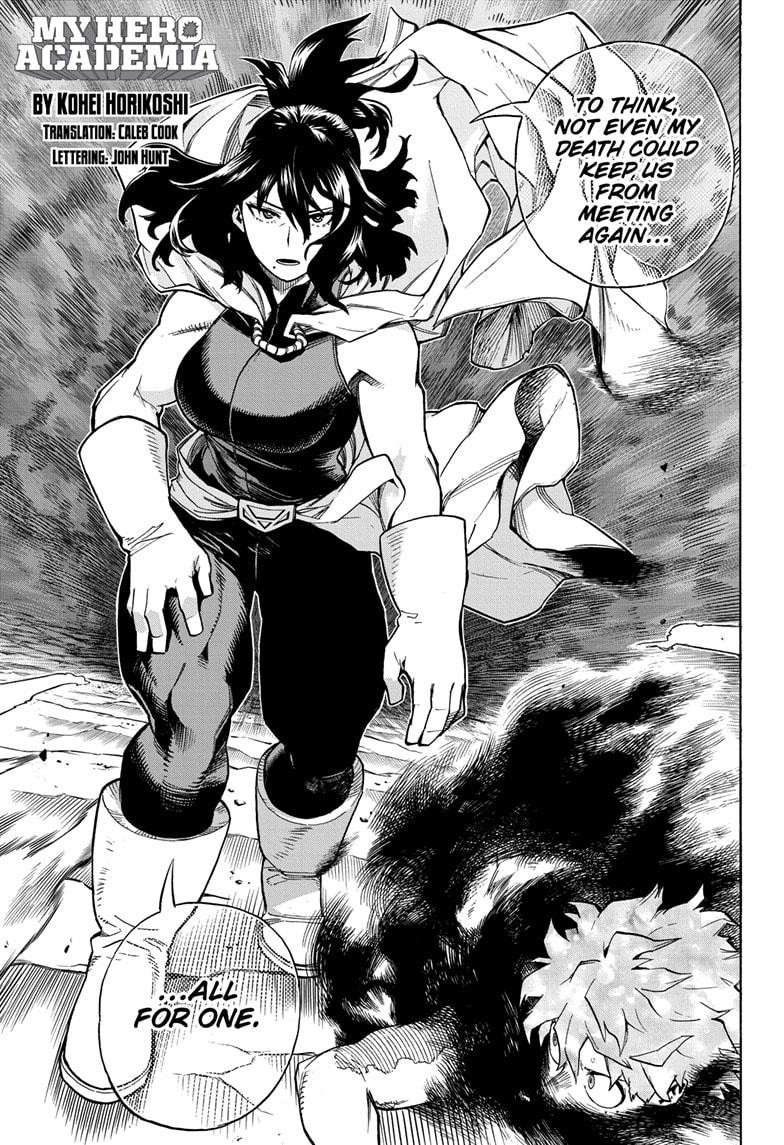 Boku no Hero Academia Chapter 287 page 1 - Chapter 287