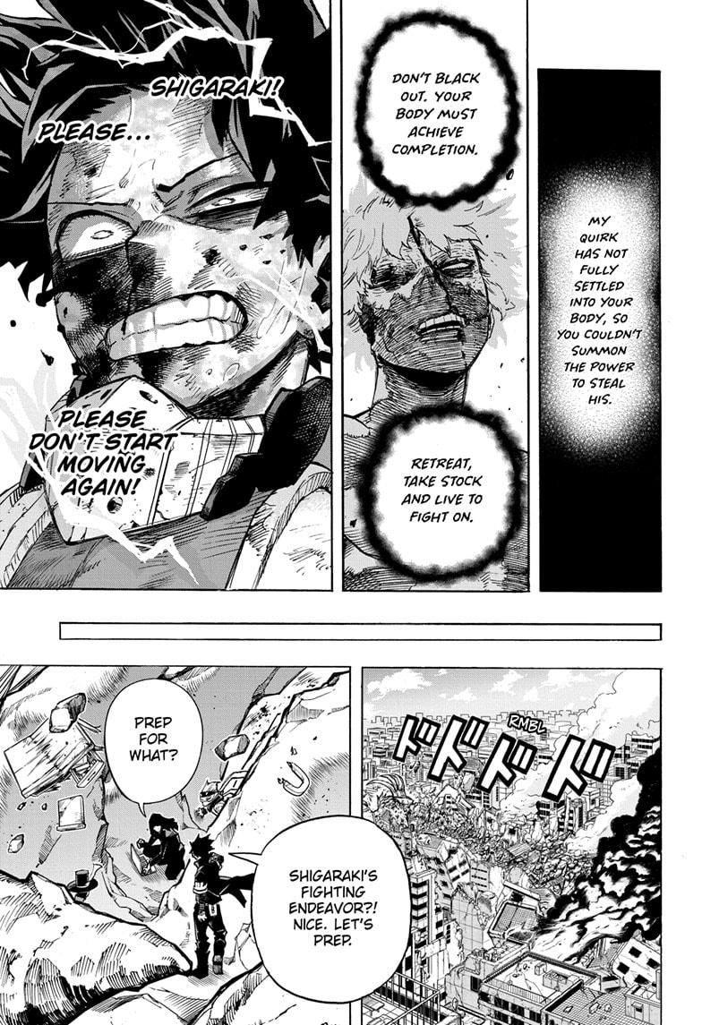 Boku no Hero Academia Chapter 287 page 14 - Chapter 287