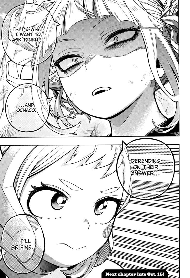 Boku no Hero Academia Chapter 287 page 16 - Chapter 287