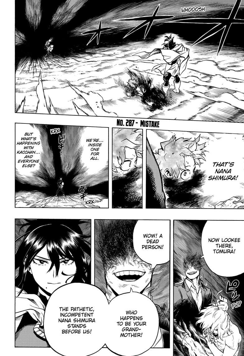 Boku no Hero Academia Chapter 287 page 2 - Chapter 287