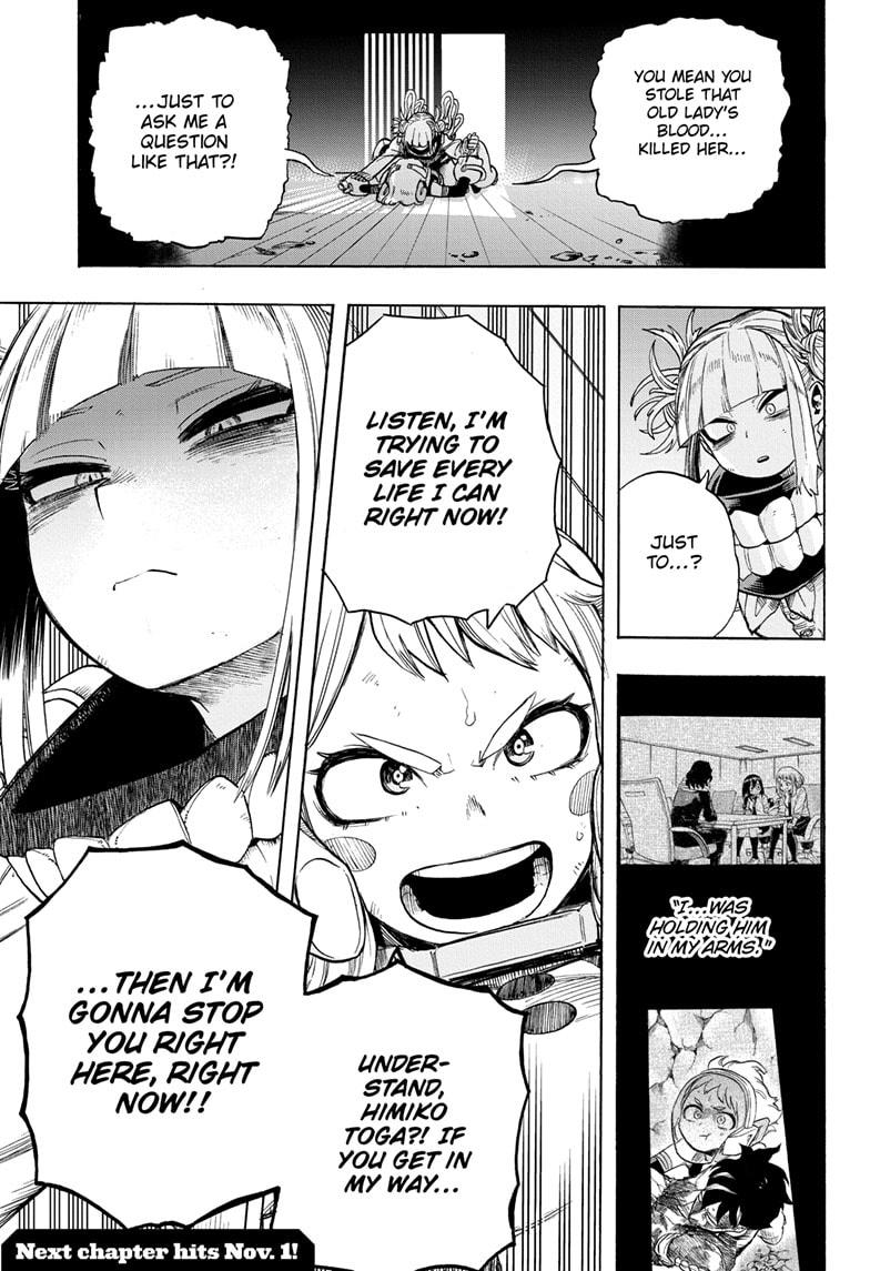 Boku no Hero Academia Chapter 288 page 16 - Chapter 288