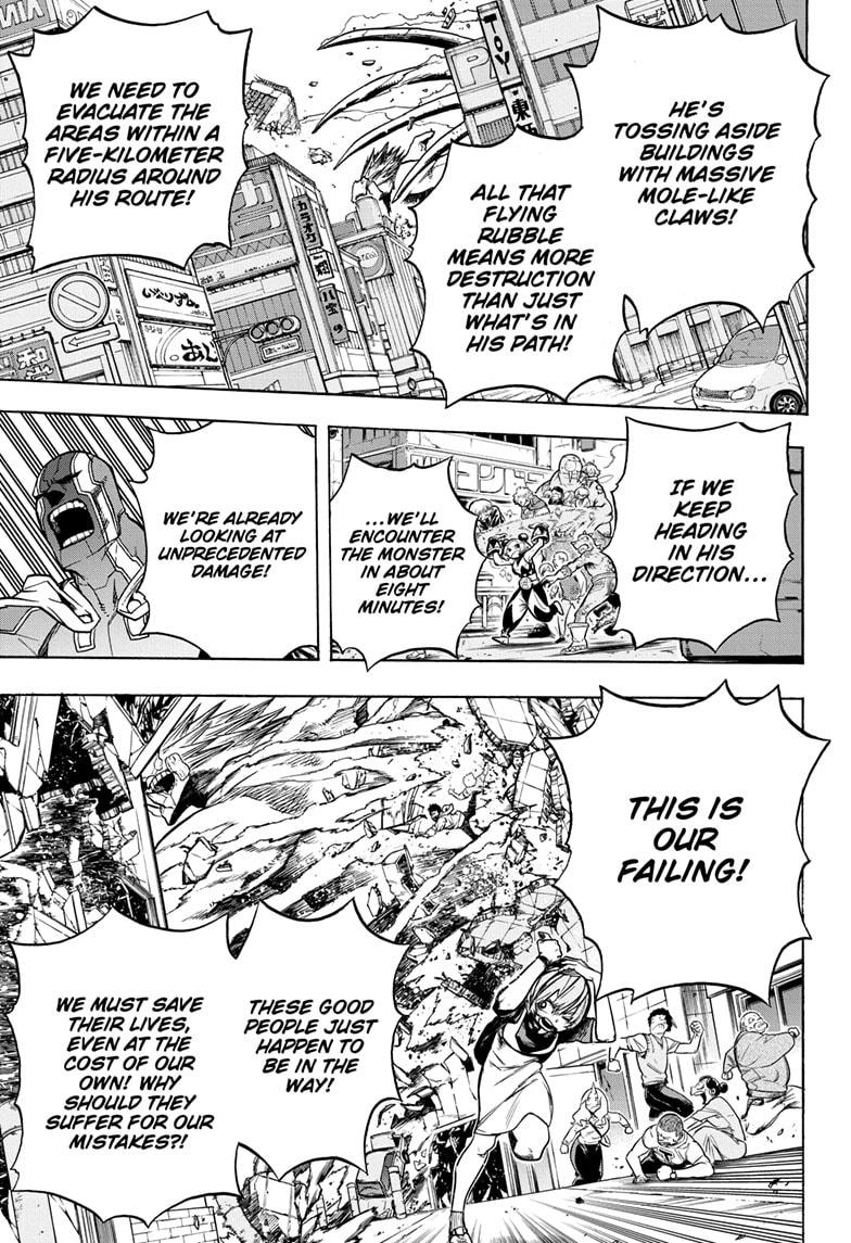 Boku no Hero Academia Chapter 288 page 3 - Chapter 288