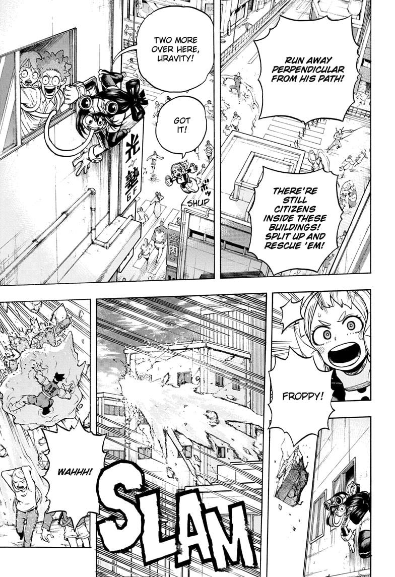 Boku no Hero Academia Chapter 288 page 9 - Chapter 288