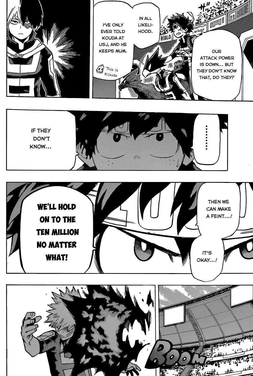 Boku no Hero Academia Chapter 29 page 15 - Chapter 29: What They Don't Know