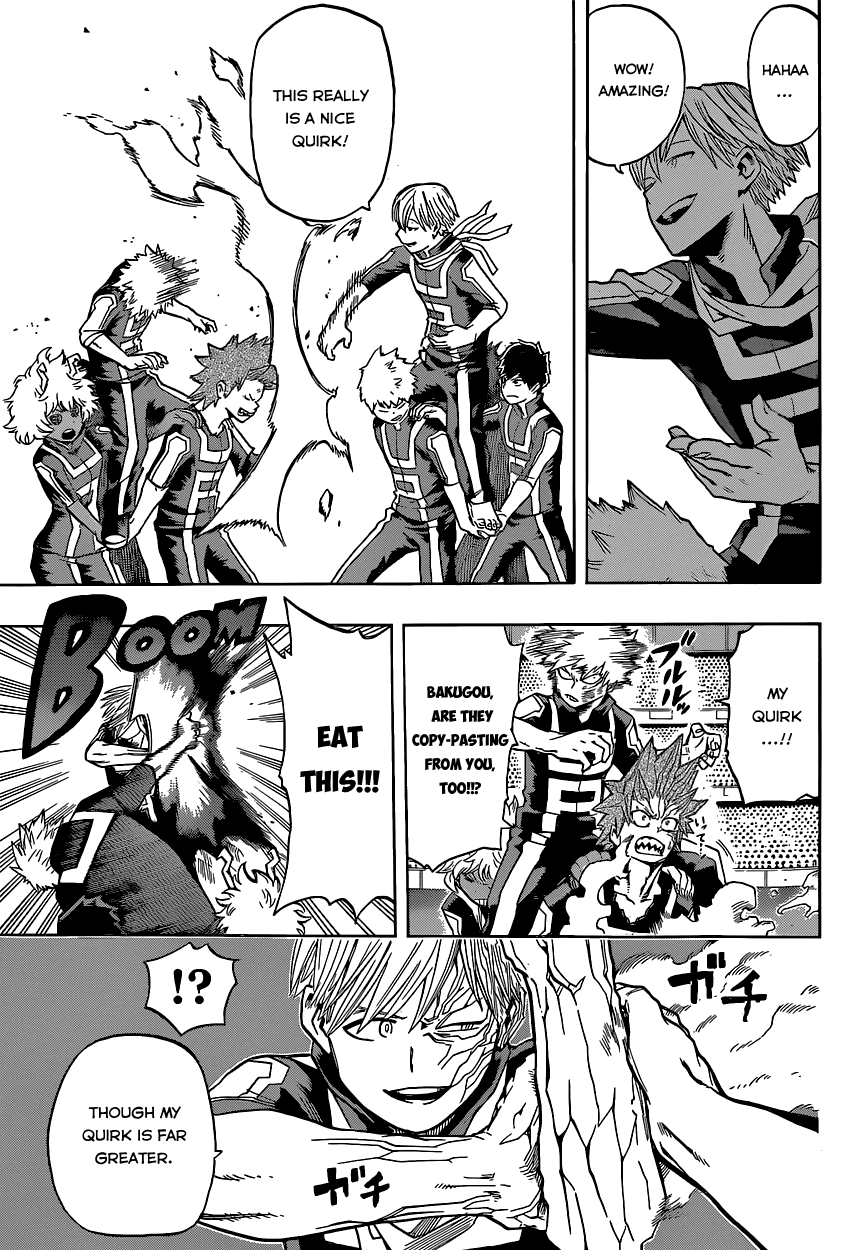 Boku no Hero Academia Chapter 29 page 16 - Chapter 29: What They Don't Know