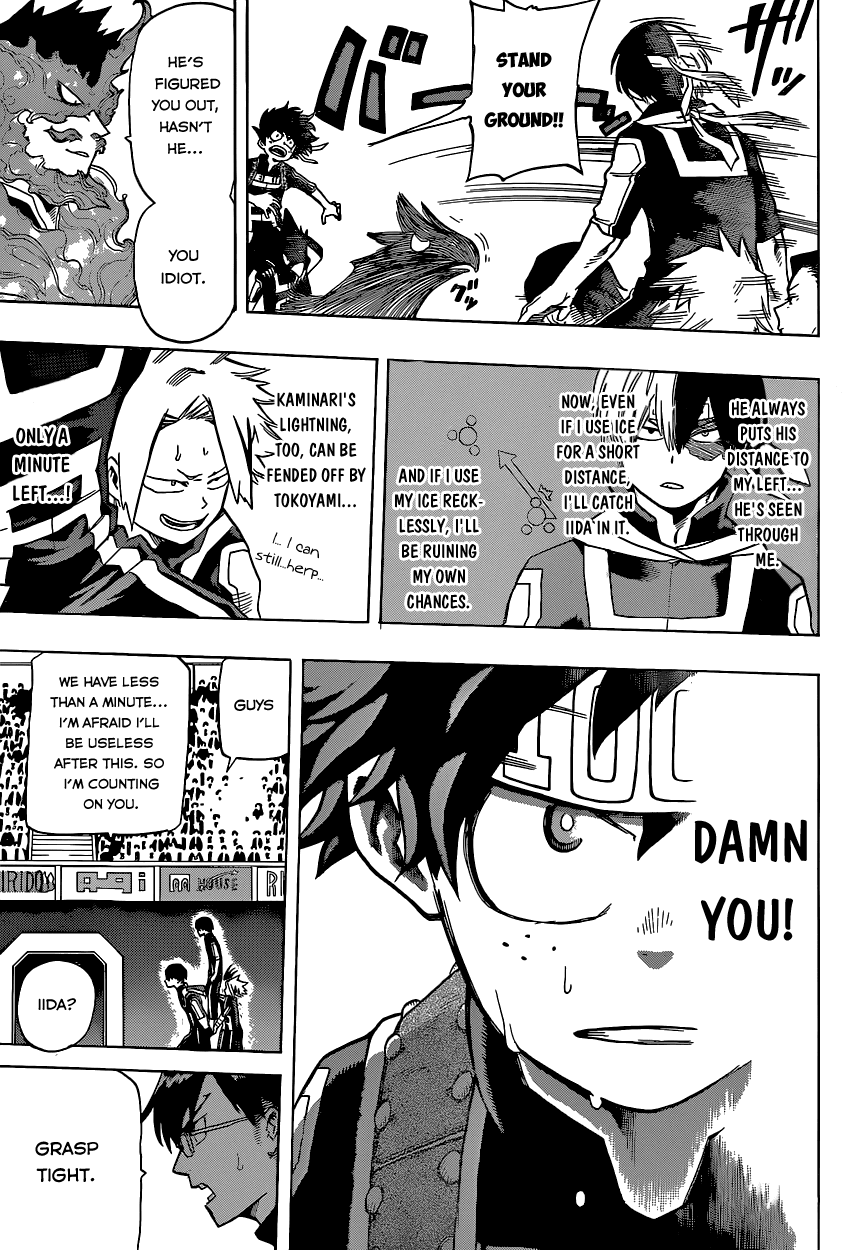 Boku no Hero Academia Chapter 29 page 20 - Chapter 29: What They Don't Know