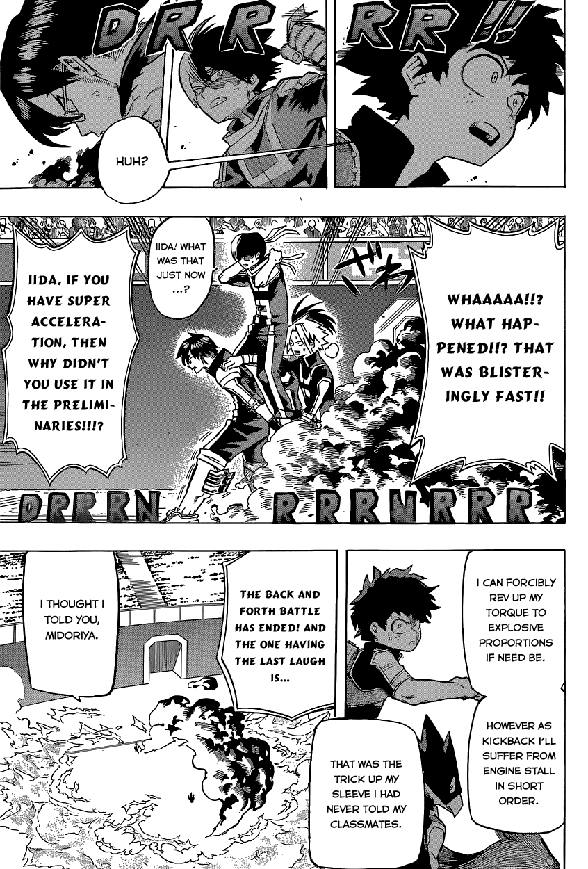 Boku no Hero Academia Chapter 29 page 23 - Chapter 29: What They Don't Know