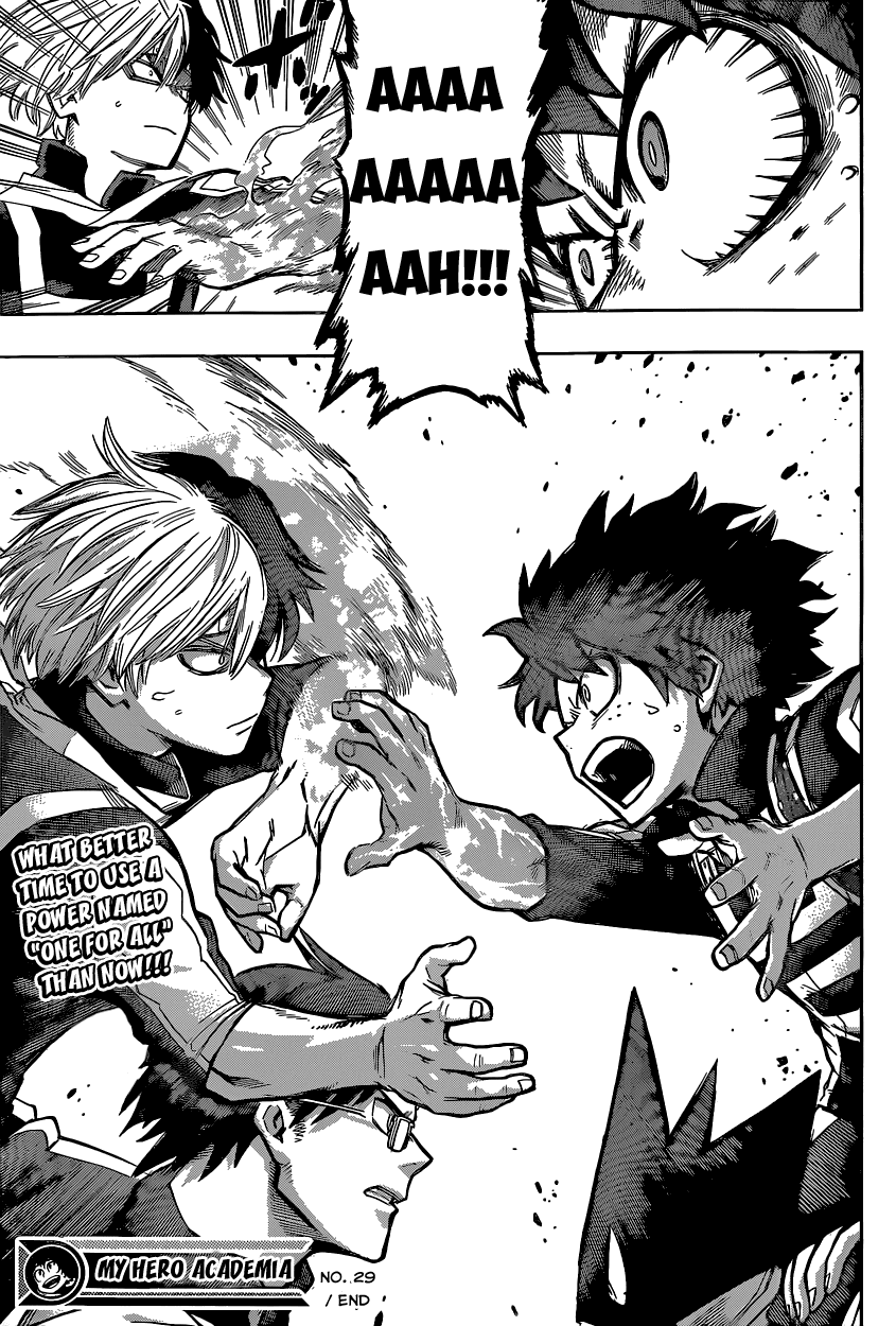 Boku no Hero Academia Chapter 29 page 27 - Chapter 29: What They Don't Know