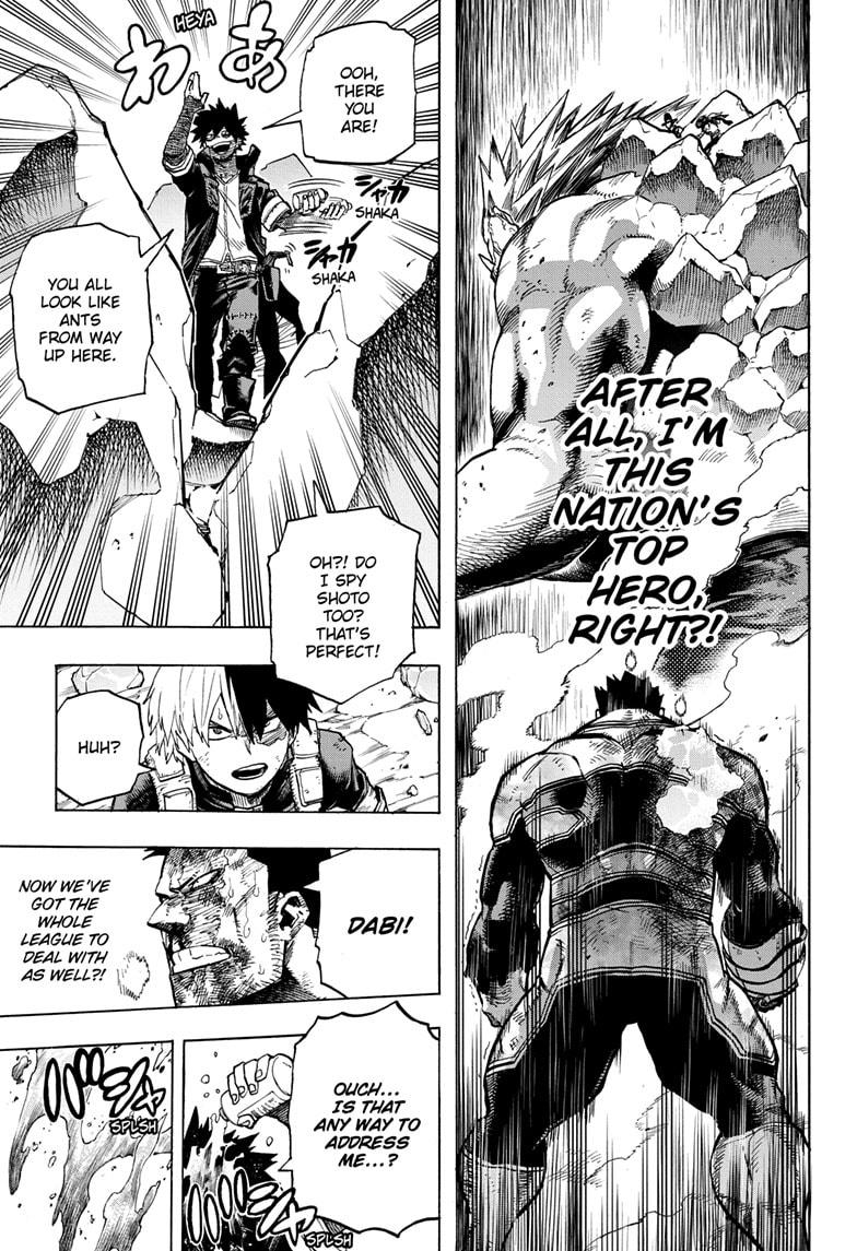 Boku no Hero Academia Chapter 290 page 8 - Chapter 290