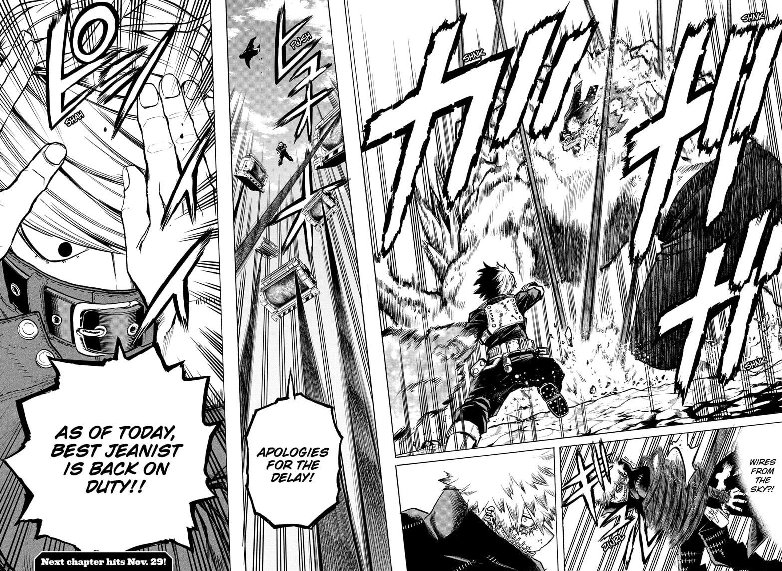Boku no Hero Academia Chapter 291 page 15 - Chapter 291