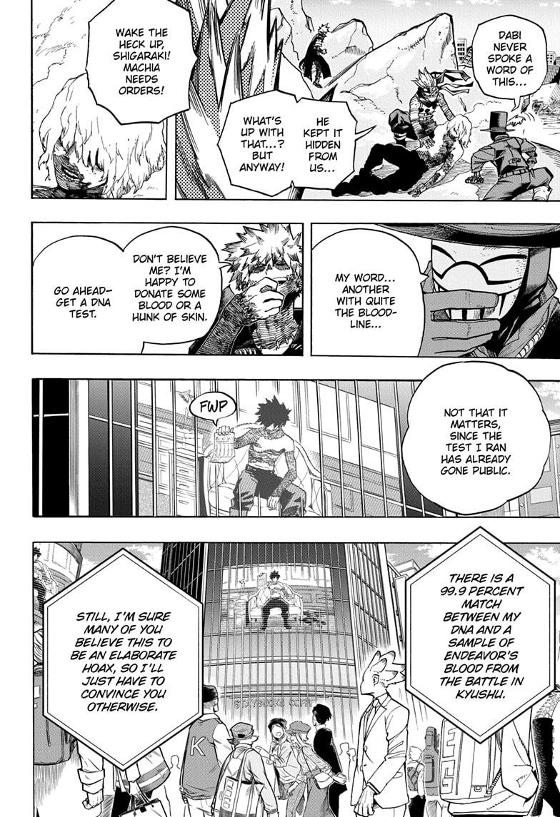 Boku no Hero Academia Chapter 291 page 6 - Chapter 291