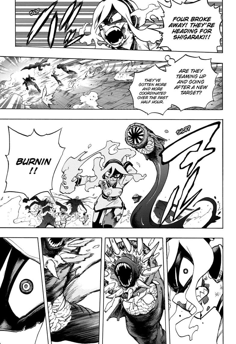 Boku no Hero Academia Chapter 292 page 9 - Chapter 292