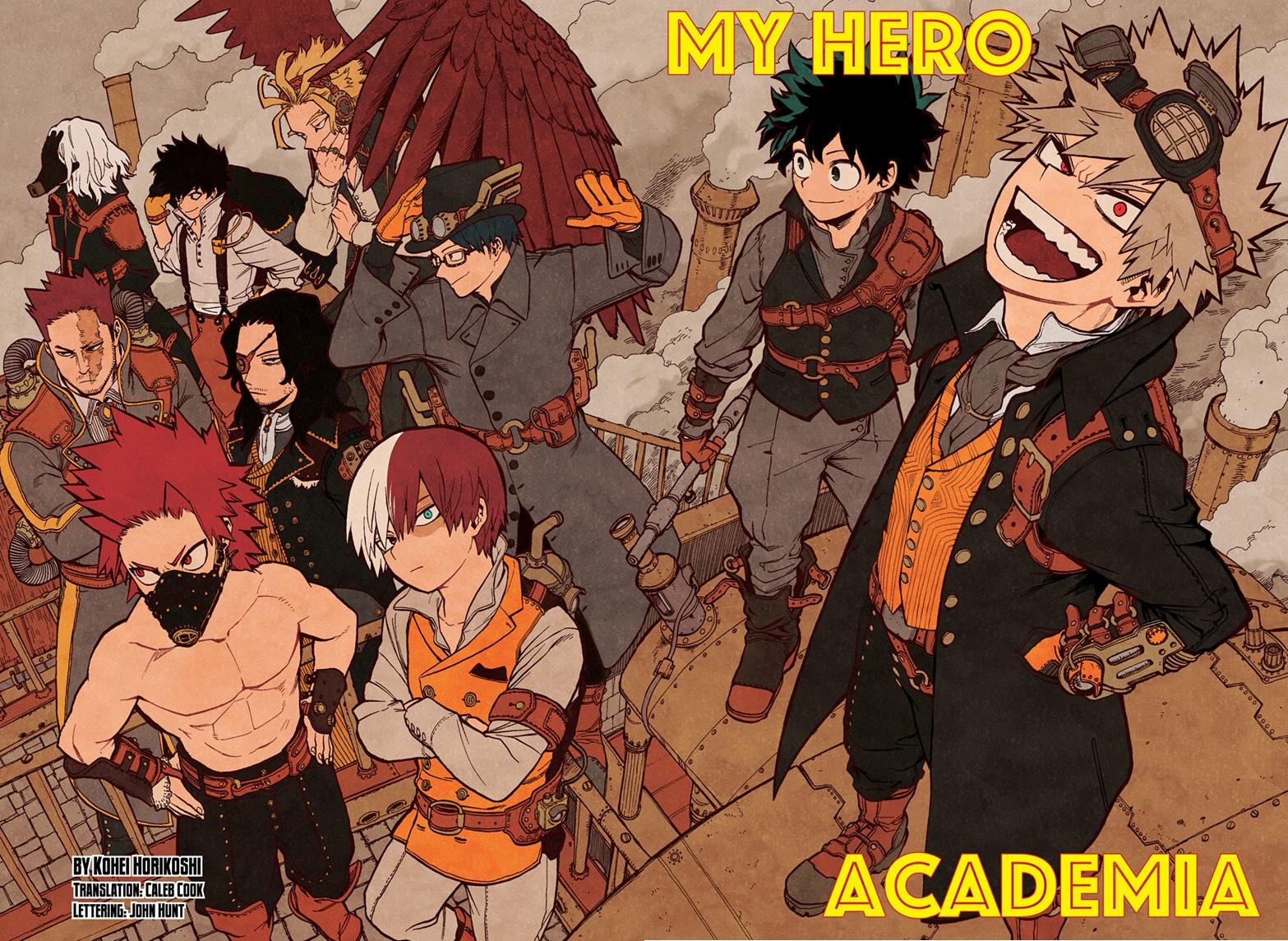 Boku no Hero Academia Chapter 293 page 1 - Chapter 293