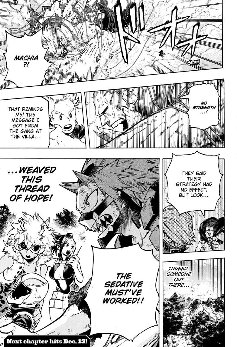 Boku no Hero Academia Chapter 293 page 18 - Chapter 293