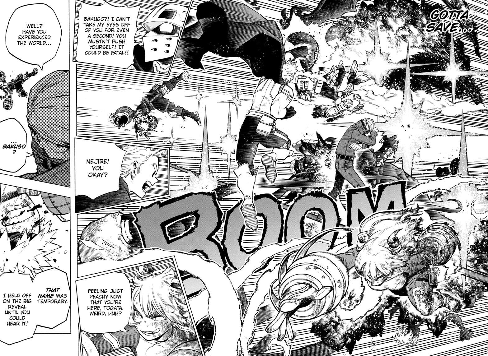 Boku no Hero Academia Chapter 293 page 8 - Chapter 293