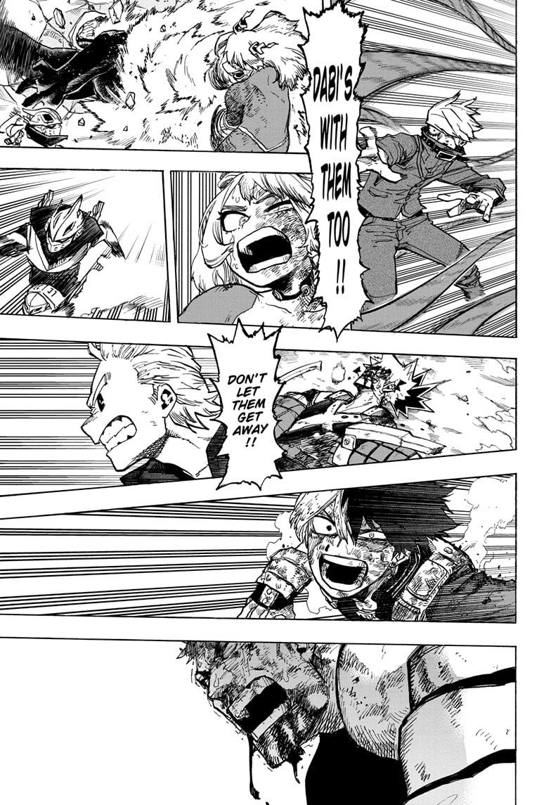 Boku no Hero Academia Chapter 295 page 12 - Chapter 295