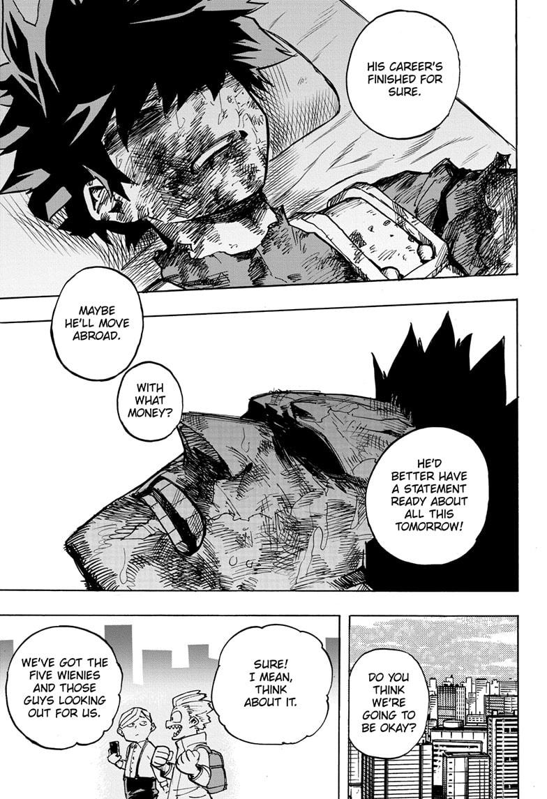Boku no Hero Academia Chapter 296 page 17 - Chapter 296