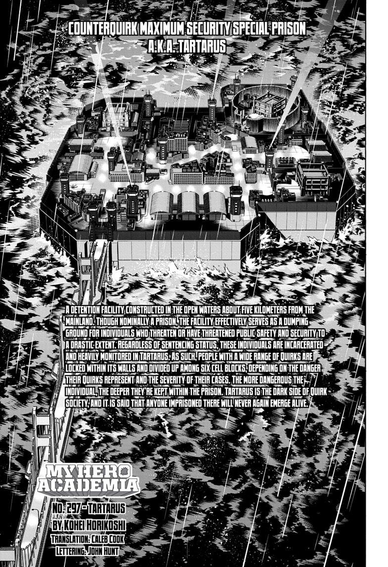 Boku no Hero Academia Chapter 297 page 1 - Chapter 297