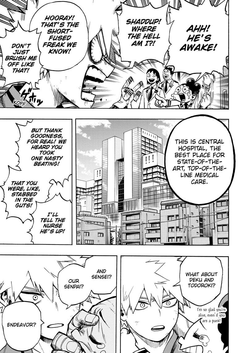 Boku no Hero Academia Chapter 298 page 9 - Chapter 298