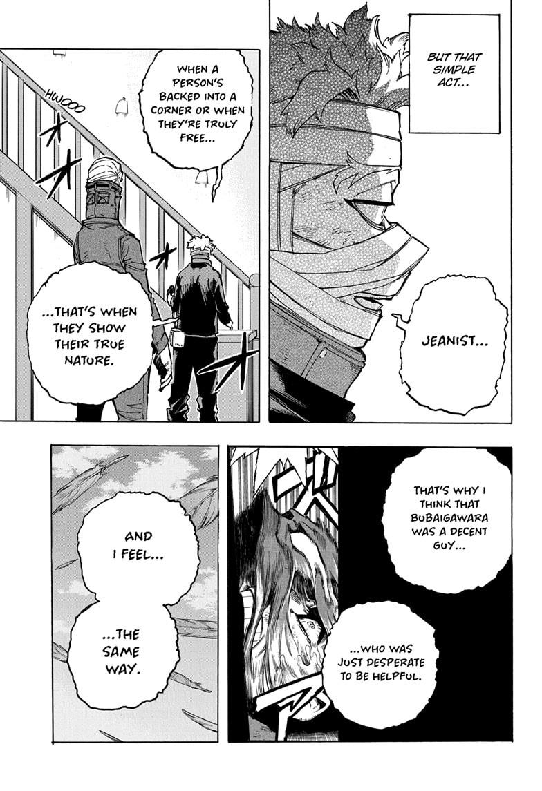 Boku no Hero Academia Chapter 299 page 17 - Chapter 299