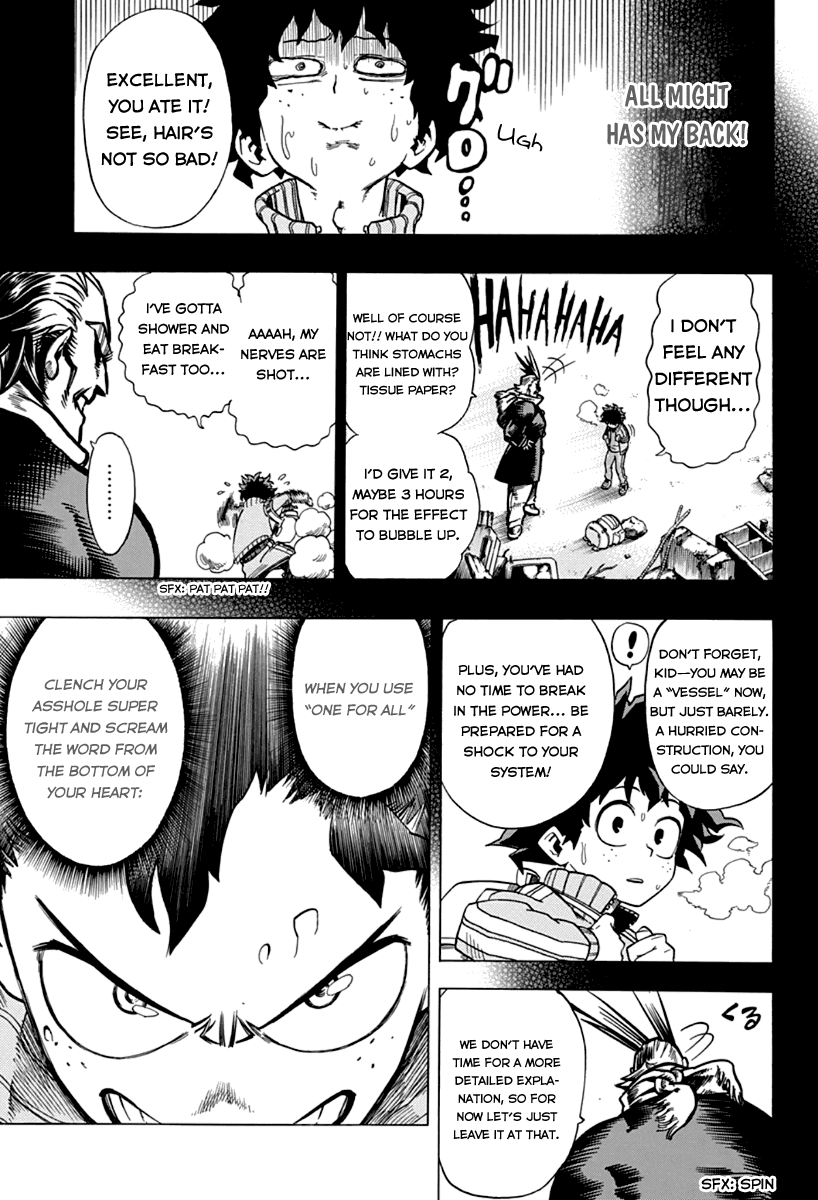 Boku no Hero Academia Chapter 3 page 13 - Chapter 3: Entrance Exam