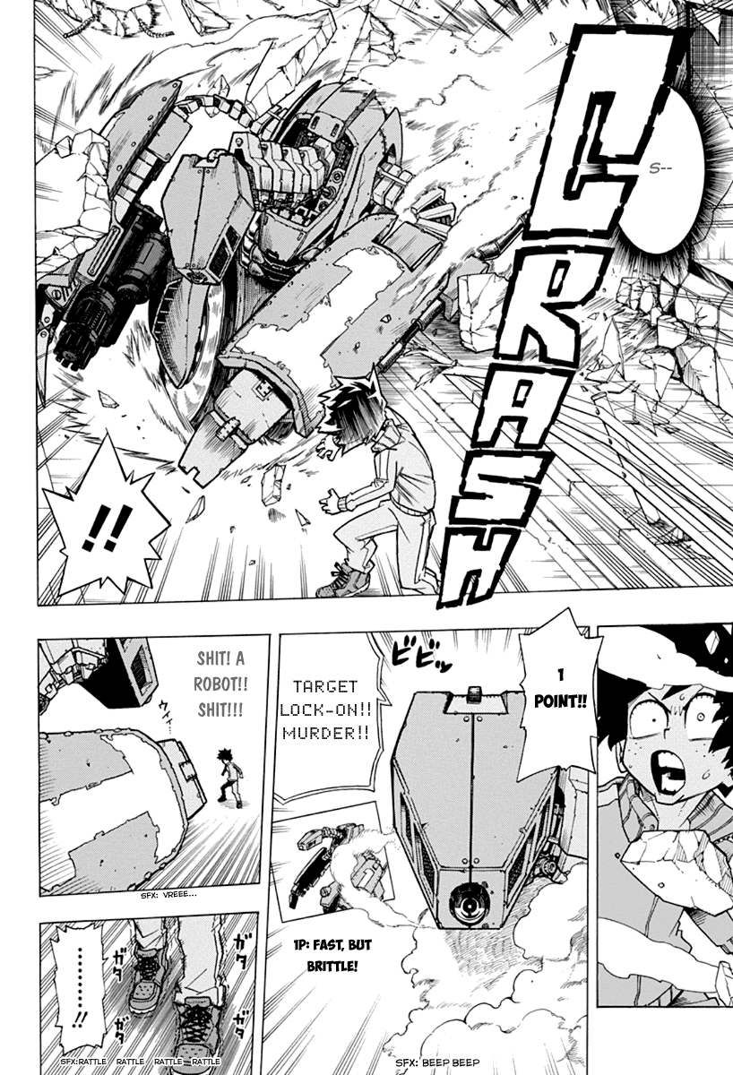 Boku no Hero Academia Chapter 3 page 14 - Chapter 3: Entrance Exam