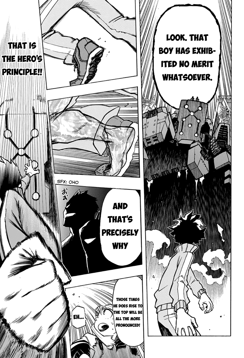 Boku no Hero Academia Chapter 3 page 21 - Chapter 3: Entrance Exam