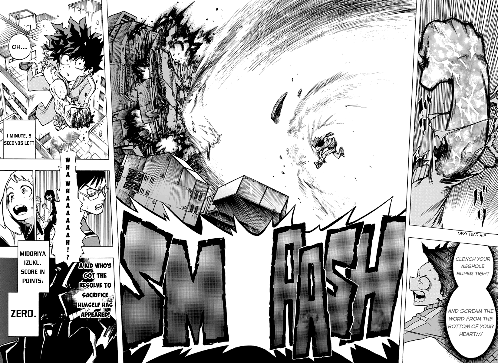 Boku no Hero Academia Chapter 3 page 22 - Chapter 3: Entrance Exam