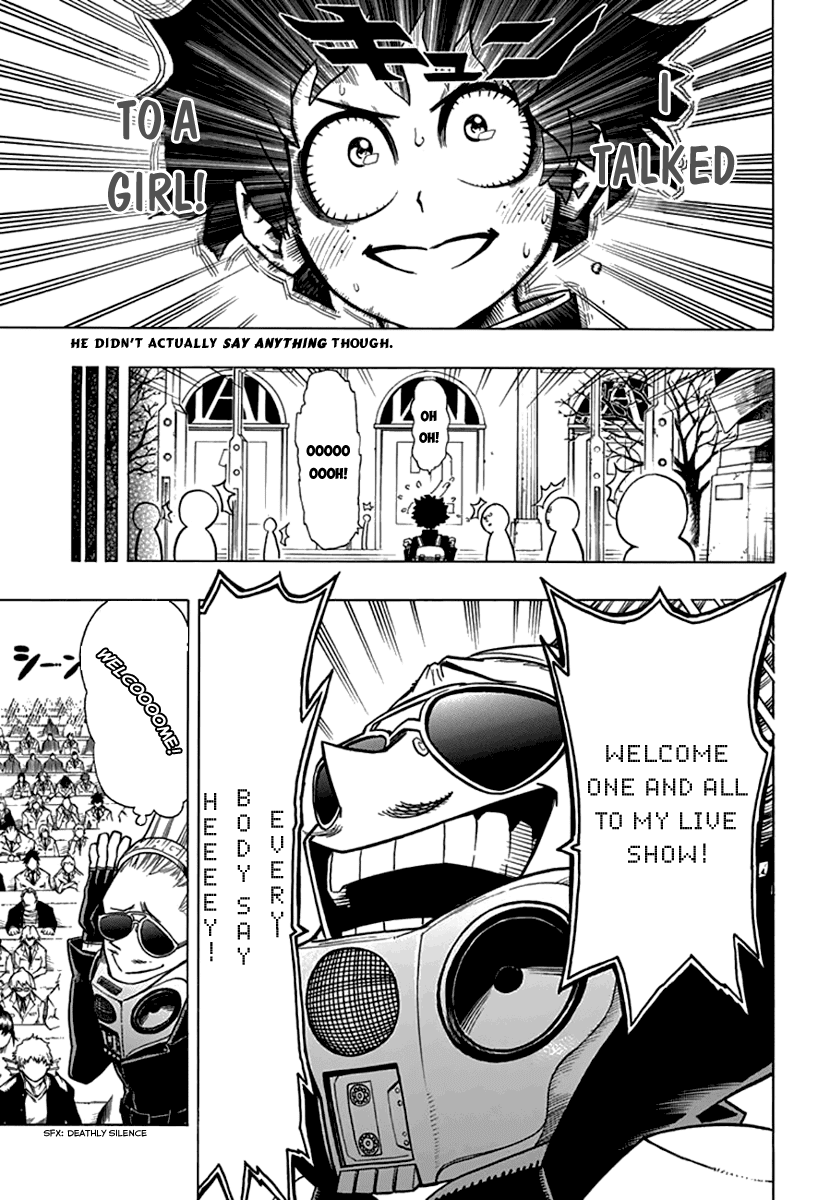 Boku no Hero Academia Chapter 3 page 5 - Chapter 3: Entrance Exam