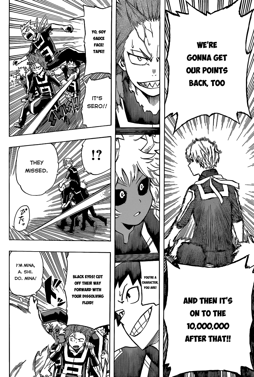 Boku no Hero Academia Chapter 30 page 10 - Chapter 30: The Human Cavalry Battle FINISH