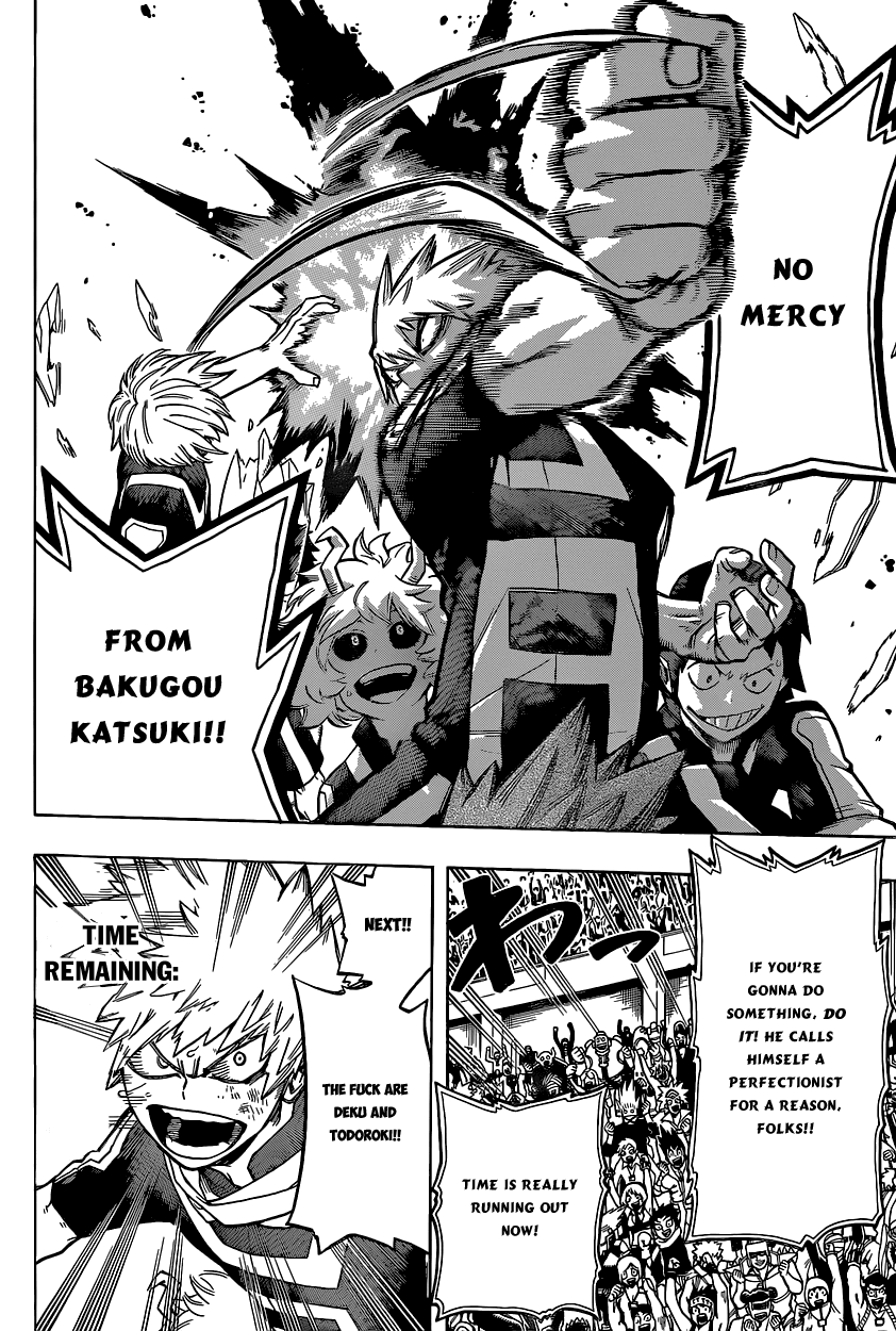 Boku no Hero Academia Chapter 30 page 12 - Chapter 30: The Human Cavalry Battle FINISH