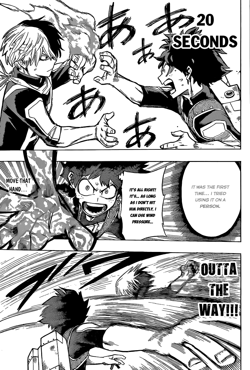 Boku no Hero Academia Chapter 30 page 13 - Chapter 30: The Human Cavalry Battle FINISH