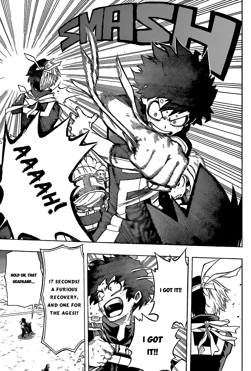 Boku no Hero Academia Chapter 30 page 15 - Chapter 30: The Human Cavalry Battle FINISH