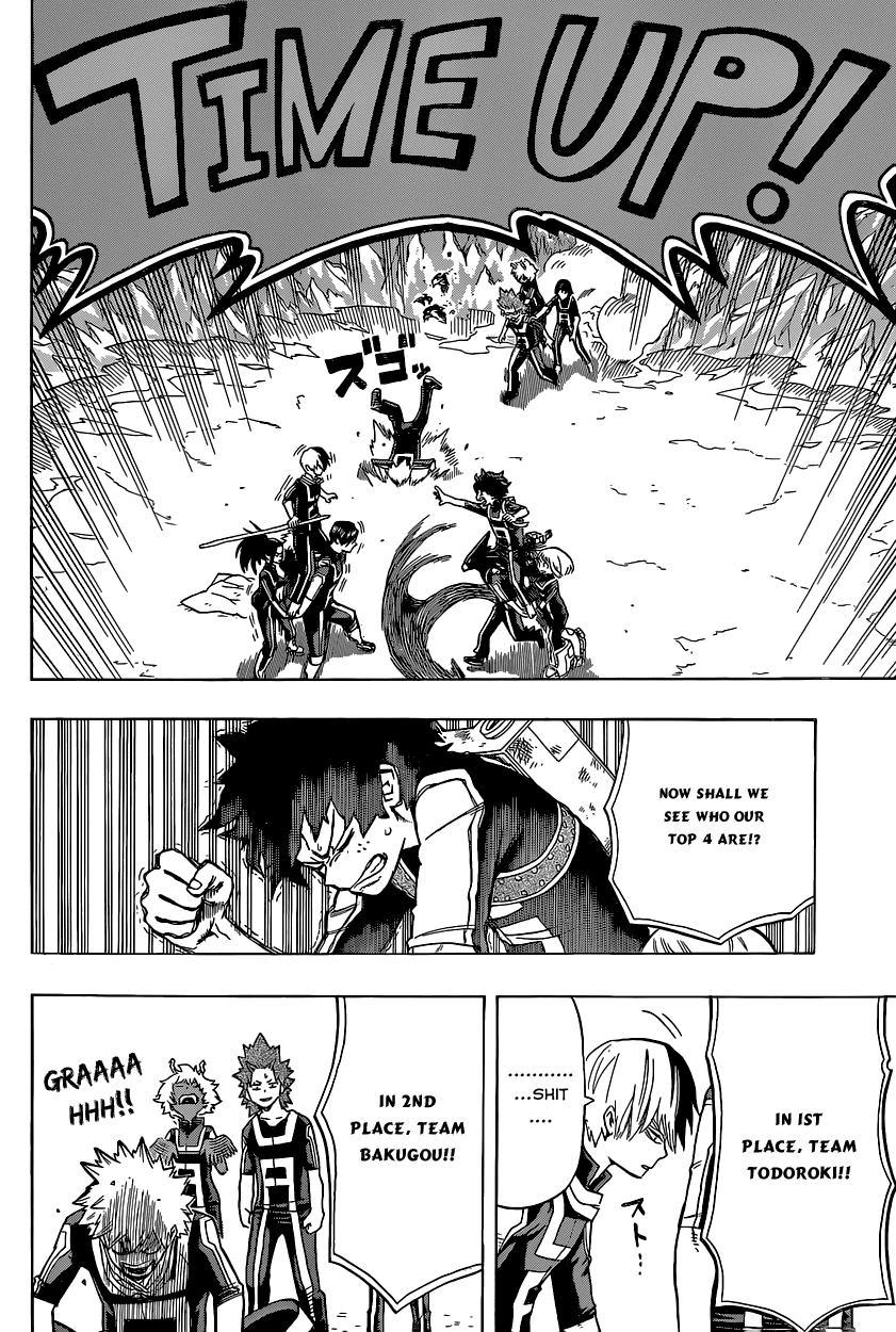 Boku no Hero Academia Chapter 30 page 18 - Chapter 30: The Human Cavalry Battle FINISH