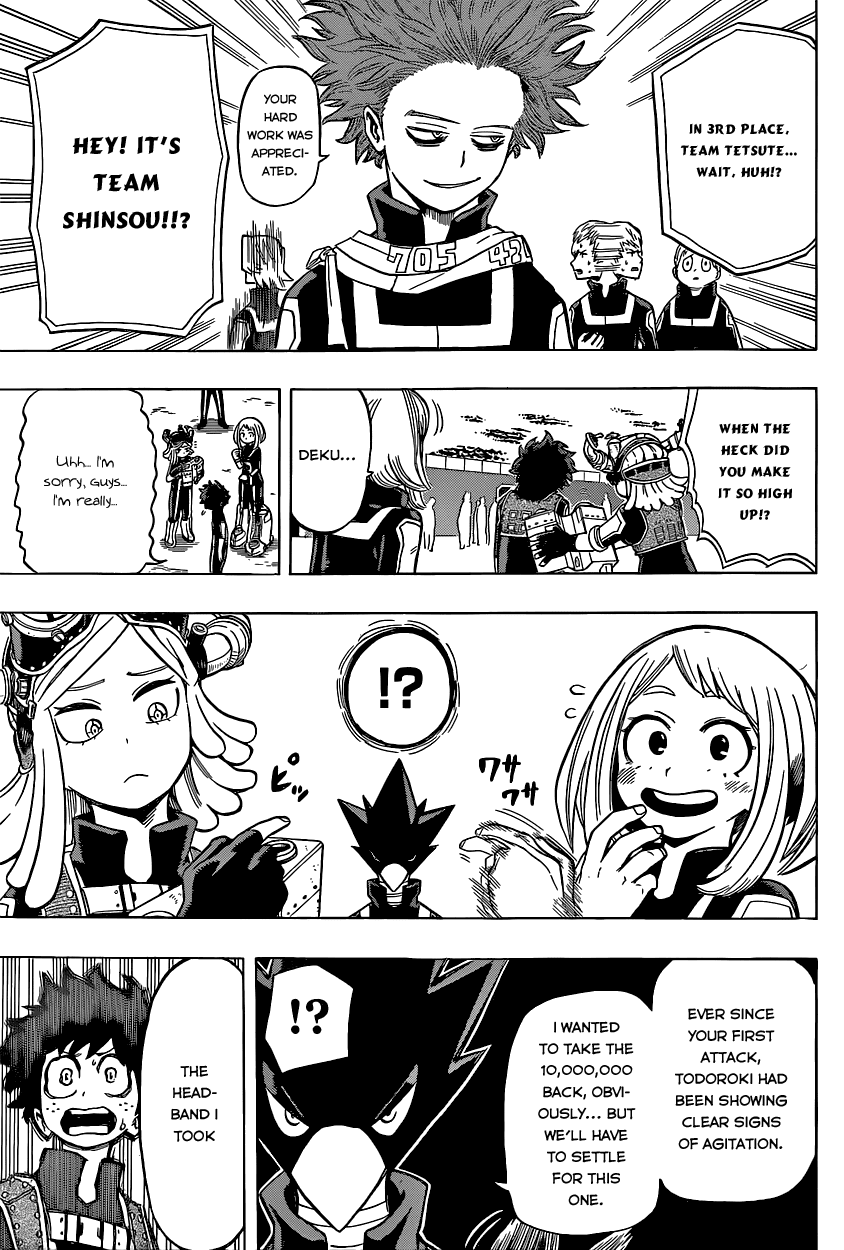 Boku no Hero Academia Chapter 30 page 19 - Chapter 30: The Human Cavalry Battle FINISH