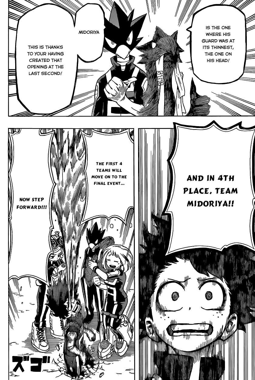 Boku no Hero Academia Chapter 30 page 20 - Chapter 30: The Human Cavalry Battle FINISH