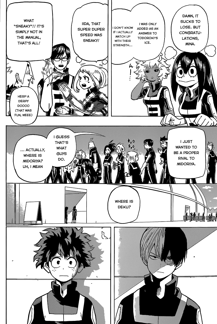 Boku no Hero Academia Chapter 30 page 22 - Chapter 30: The Human Cavalry Battle FINISH