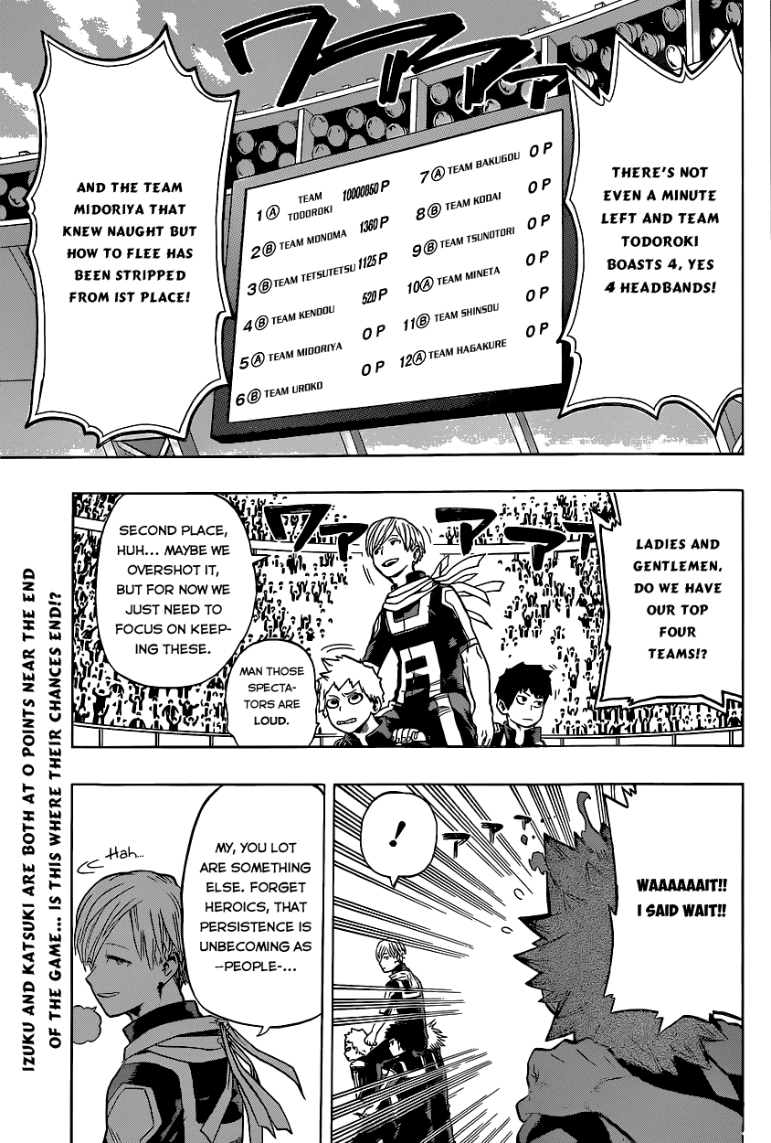 Boku no Hero Academia Chapter 30 page 5 - Chapter 30: The Human Cavalry Battle FINISH